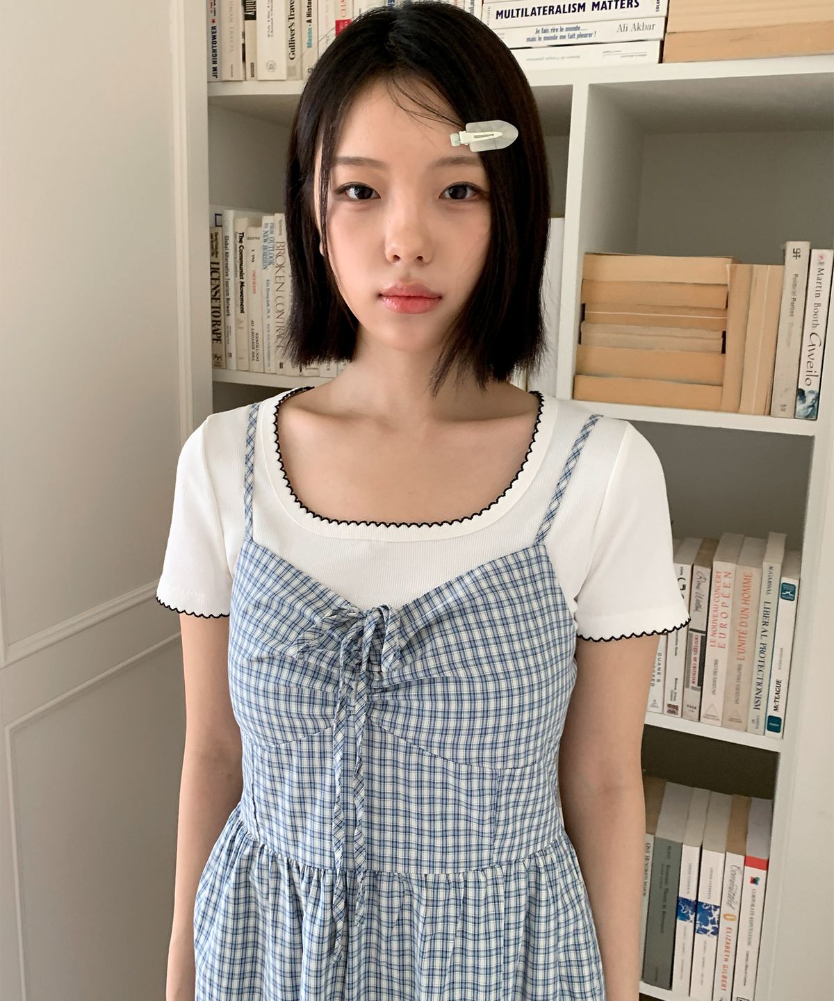 쿨키튼(KOOLKITTEN) 스쿱넥 슬림 티셔츠 3colors