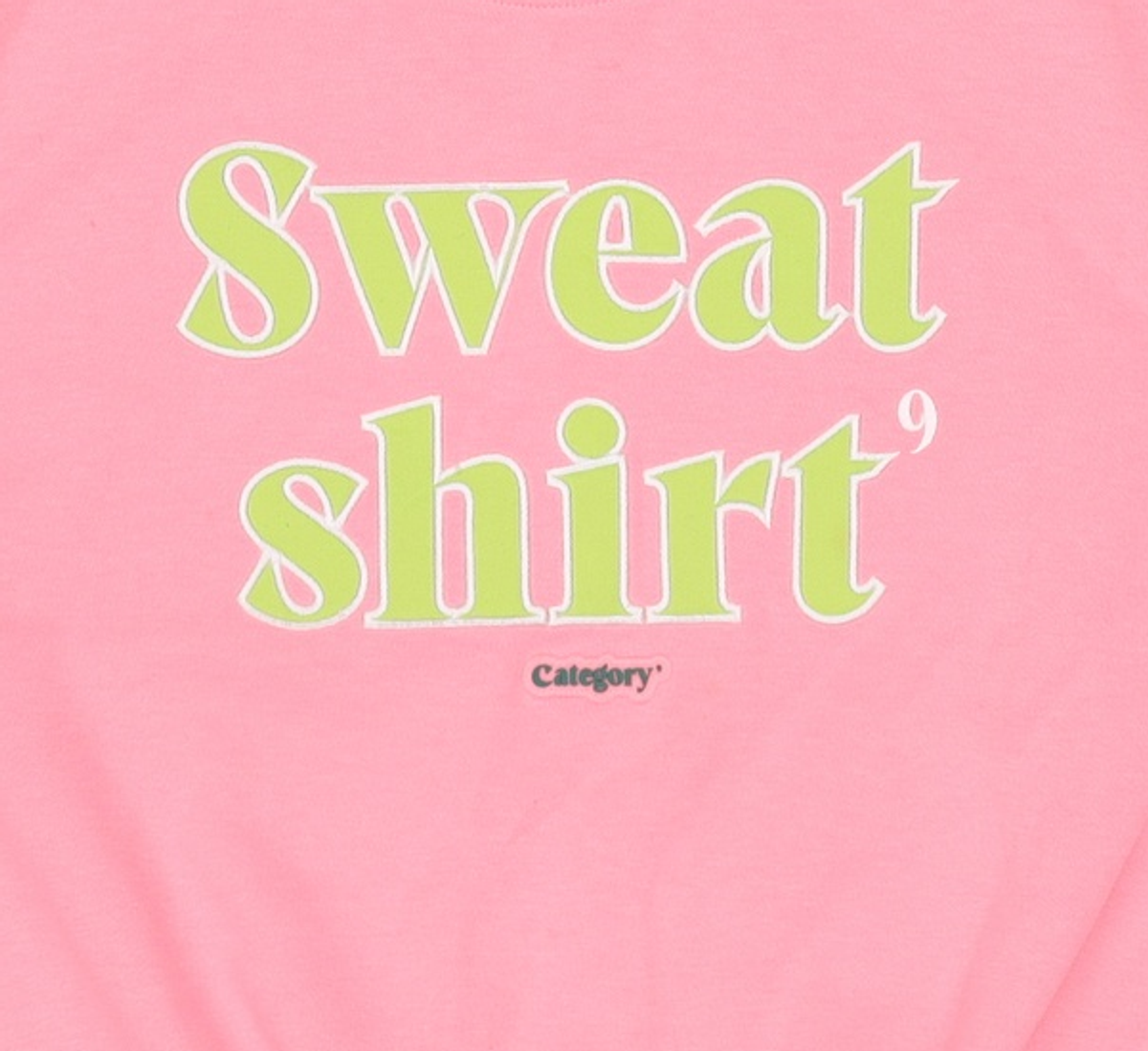 카테고리9(CATEGORY9) SHORT SLEEVE SWEAT SHIRT_2color M