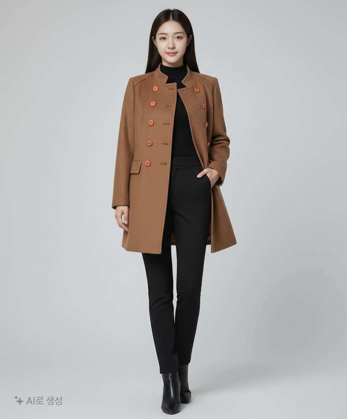 앤클라인(ANNE KLEIN) 겨울 기타 코트 88 98 165