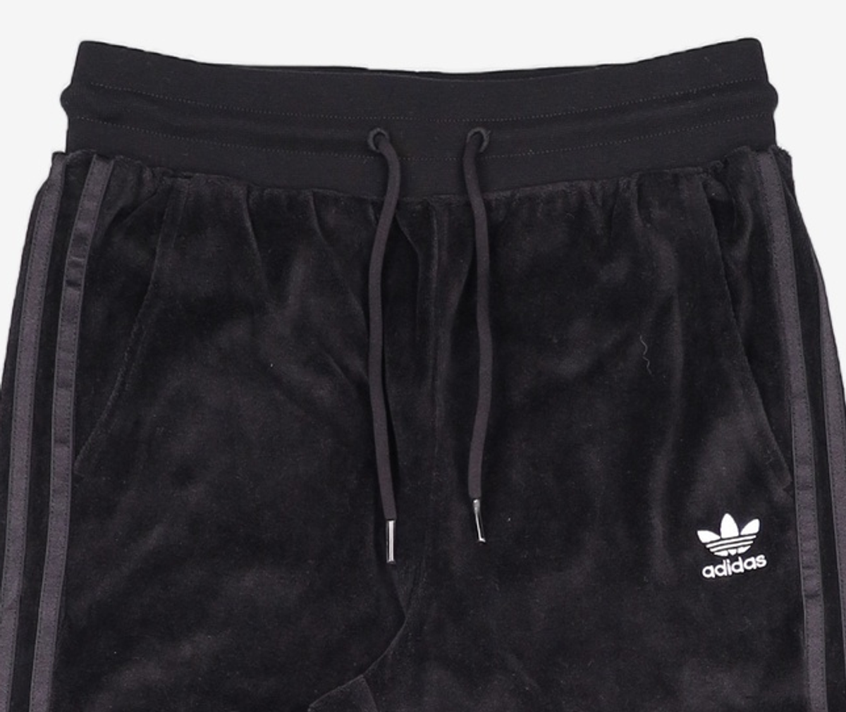 아디다스(ADIDAS) 벨루어 슬림 조거 - 블랙 / H18822 XS