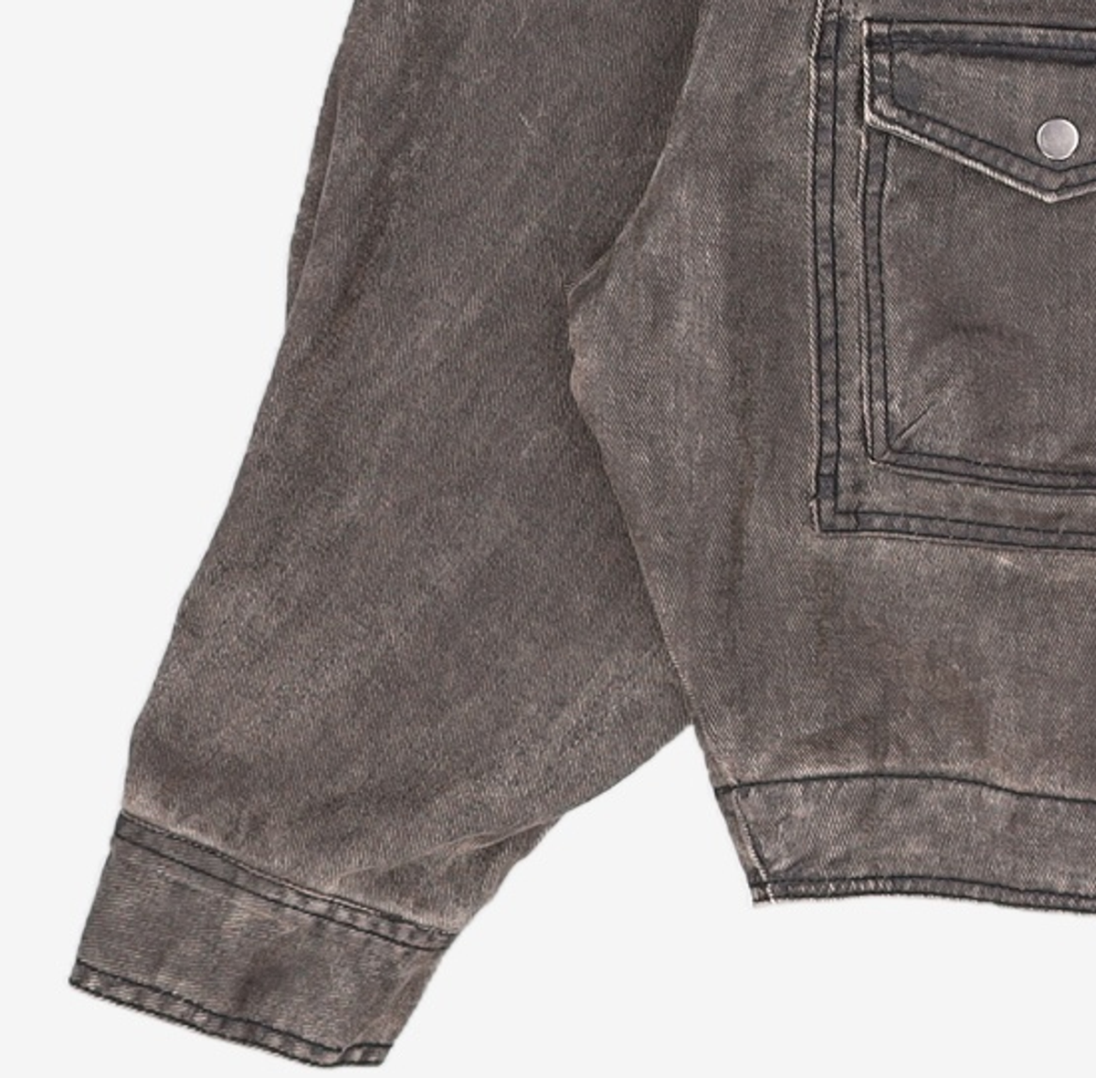메종미네드(MAISON MINED) DESERT BLACK DENIM JACKET M