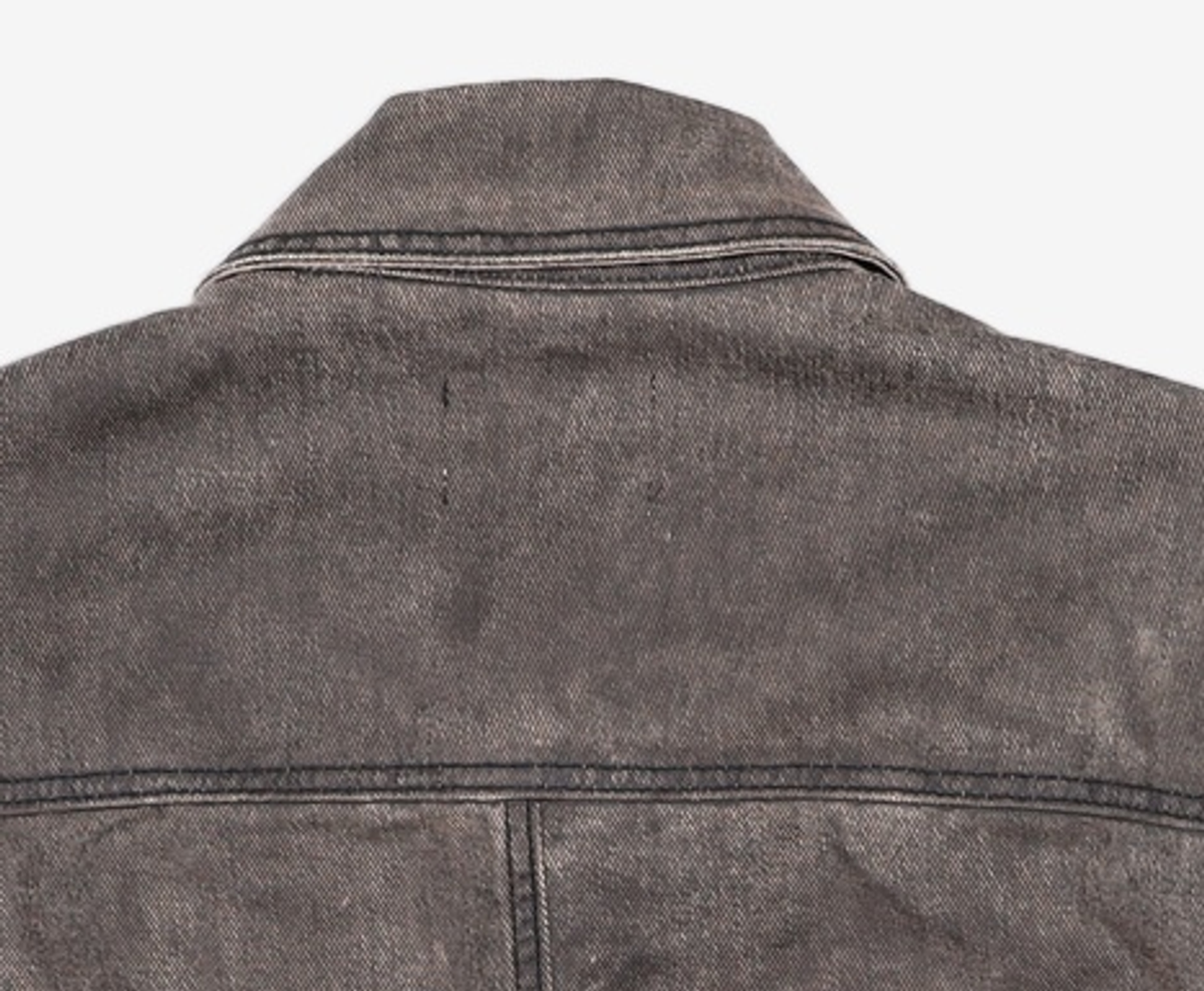 메종미네드(MAISON MINED) DESERT BLACK DENIM JACKET M