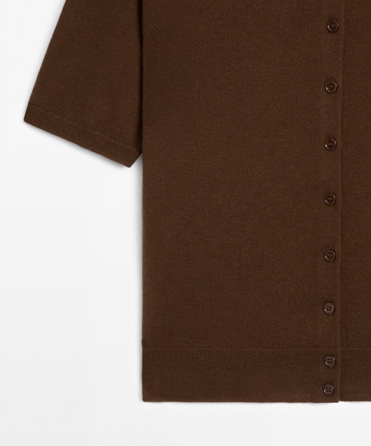 마시모두띠(MASSIMO DUTTI) 반팔 니트 가디건