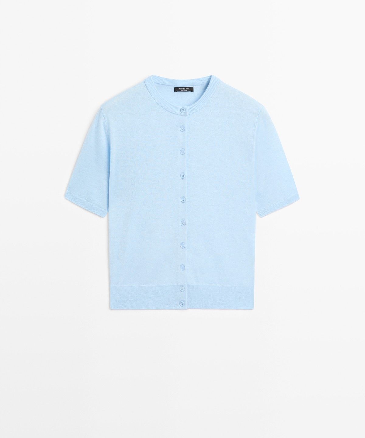 마시모두띠(MASSIMO DUTTI) 반팔 니트 가디건