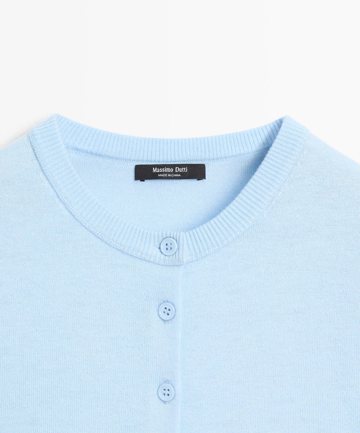 마시모두띠(MASSIMO DUTTI) 반팔 니트 가디건