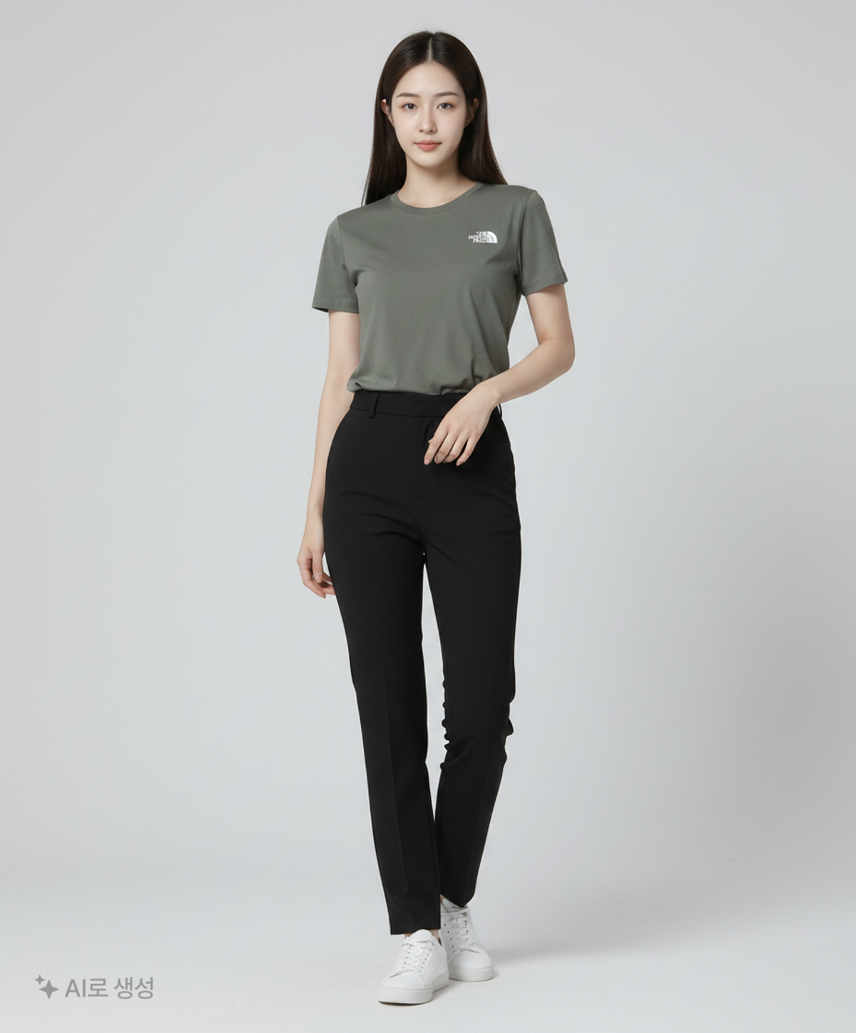 노스페이스(THE NORTH FACE) NT7ZQ40B 여성 에센셜 반팔 미니 드레스 95