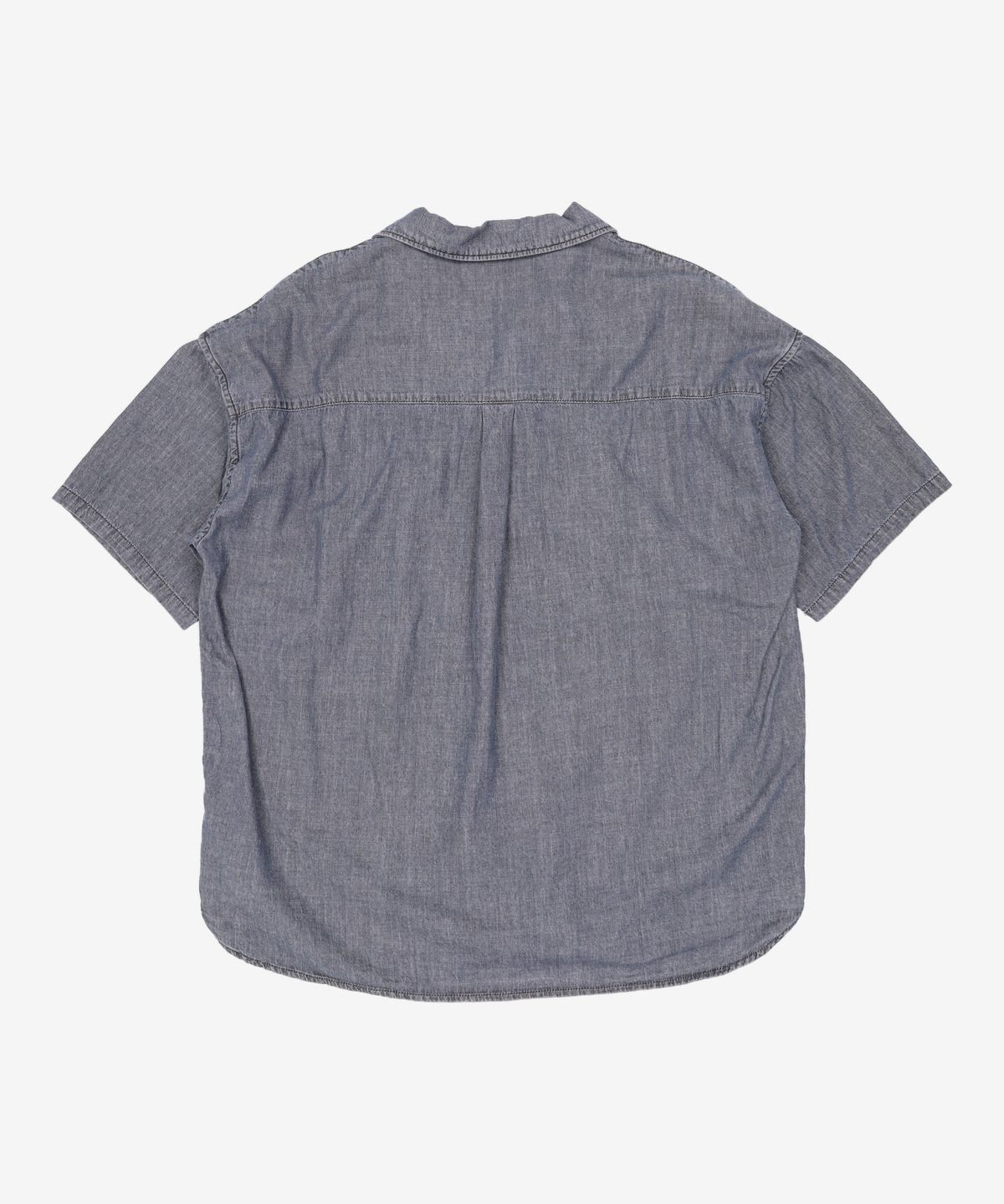 컬럼비아 유니버시티(COLUMBIA UNIVERSITY) MIL-LABEL COUNTRY DENIM S/S SHIRTS 블랙데님 XL