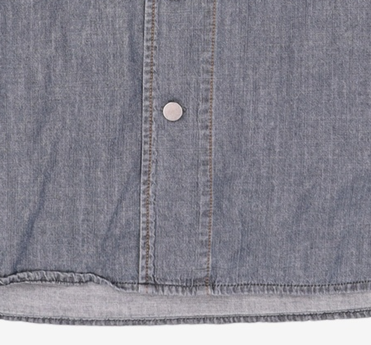 컬럼비아 유니버시티(COLUMBIA UNIVERSITY) MIL-LABEL COUNTRY DENIM S/S SHIRTS 블랙데님 XL