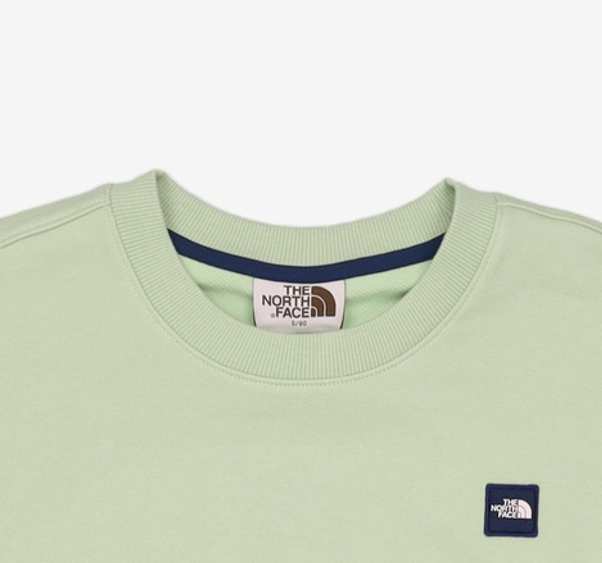 노스페이스(THE NORTH FACE) NM5MP07L 화이트라벨 미니 로고 EX 스웻셔츠 90