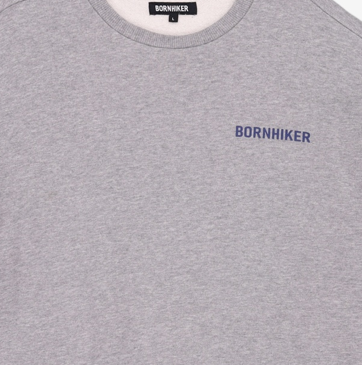 본하이커(BORNHIKER) 맨투맨/스웨트셔츠 L