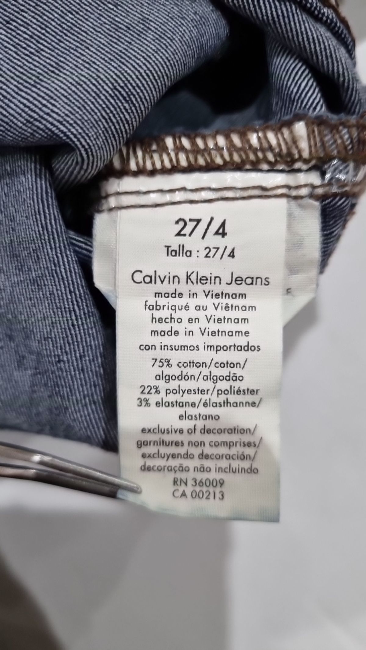 캘빈클라인 진(CALVIN KLEIN JEANS) 청/데님 팬츠 27/4