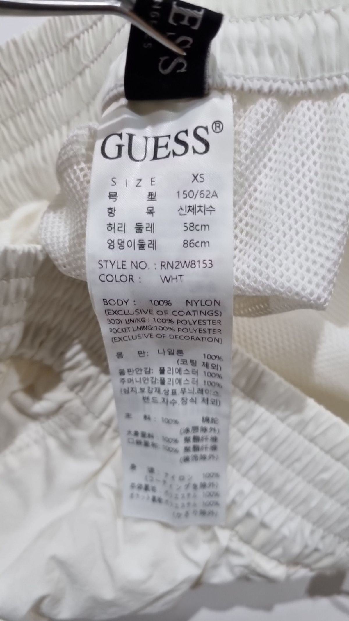 게스(GUESS) 숏팬츠 XS