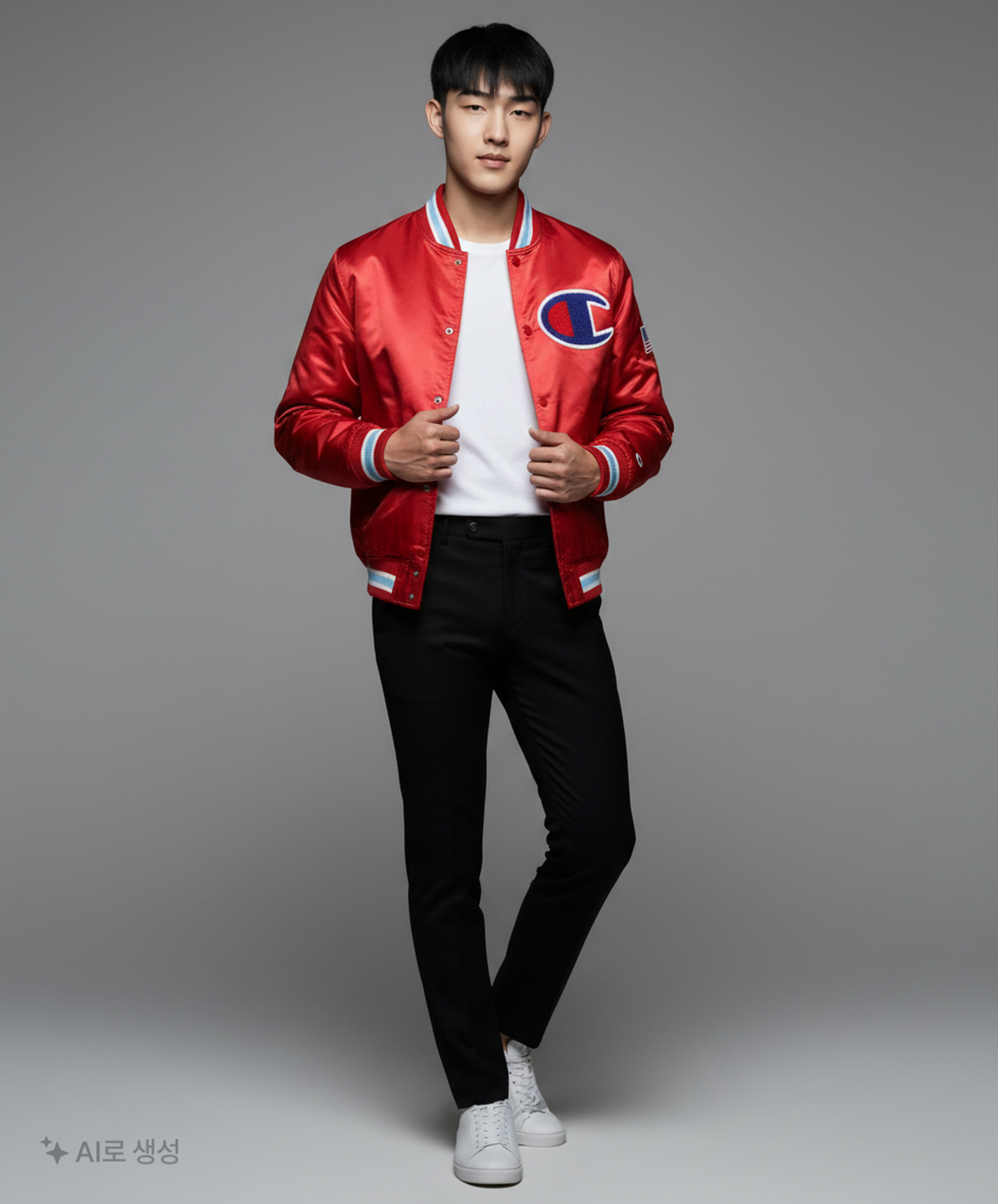챔피온(CHAMPION) 스타디움 재킷 L