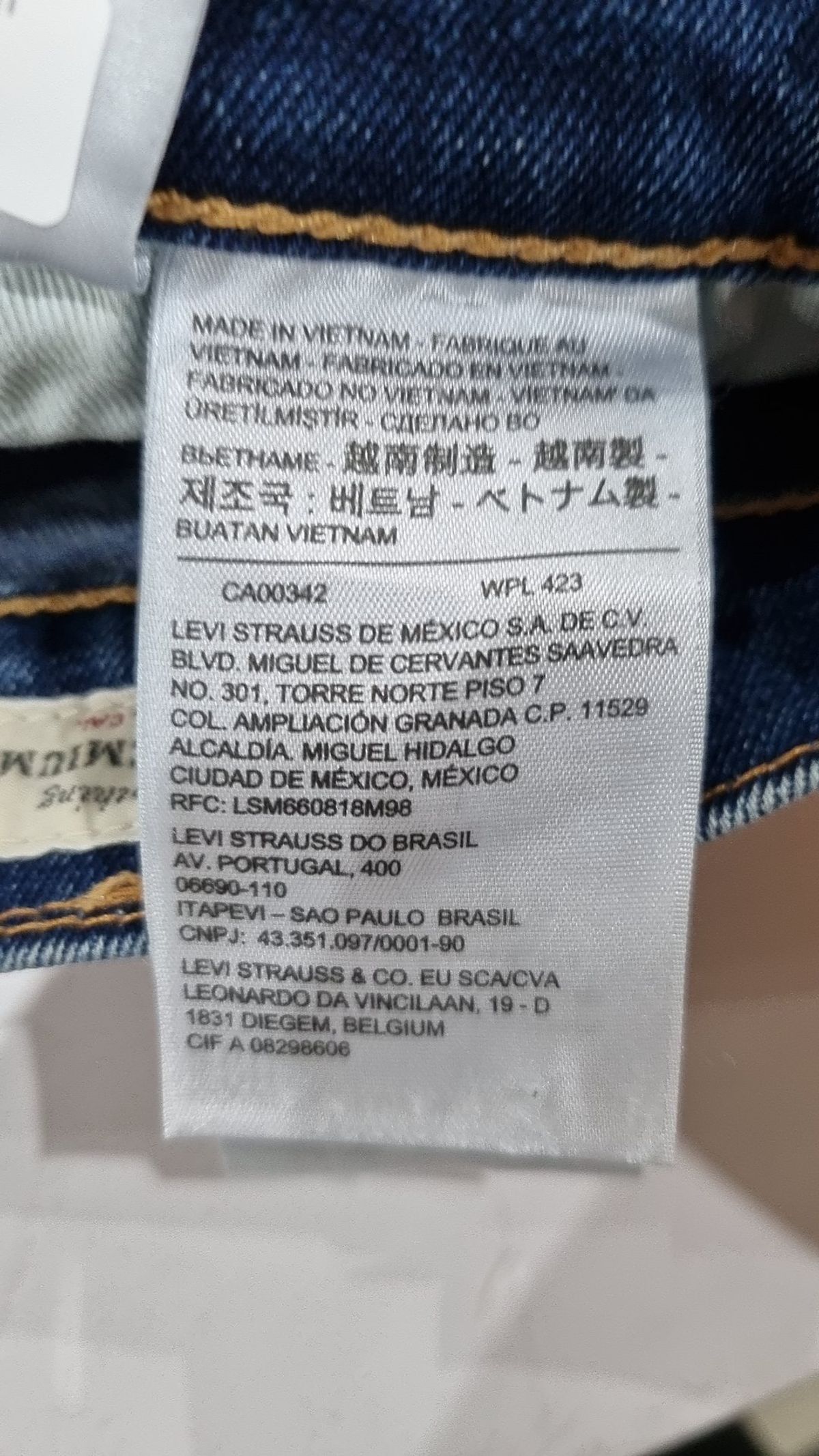 리바이스(LEVI'S) 남성 502™ 레귤러 테이퍼드 핏 웜 진_29507-0422 175/82A