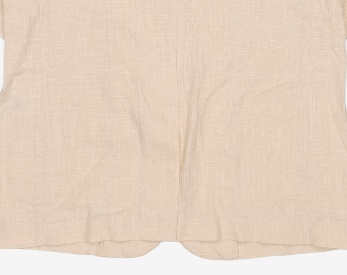 미쏘(MIXXO) 테일러드 오버핏 싱글 반팔자켓 MIWJKB60PC L