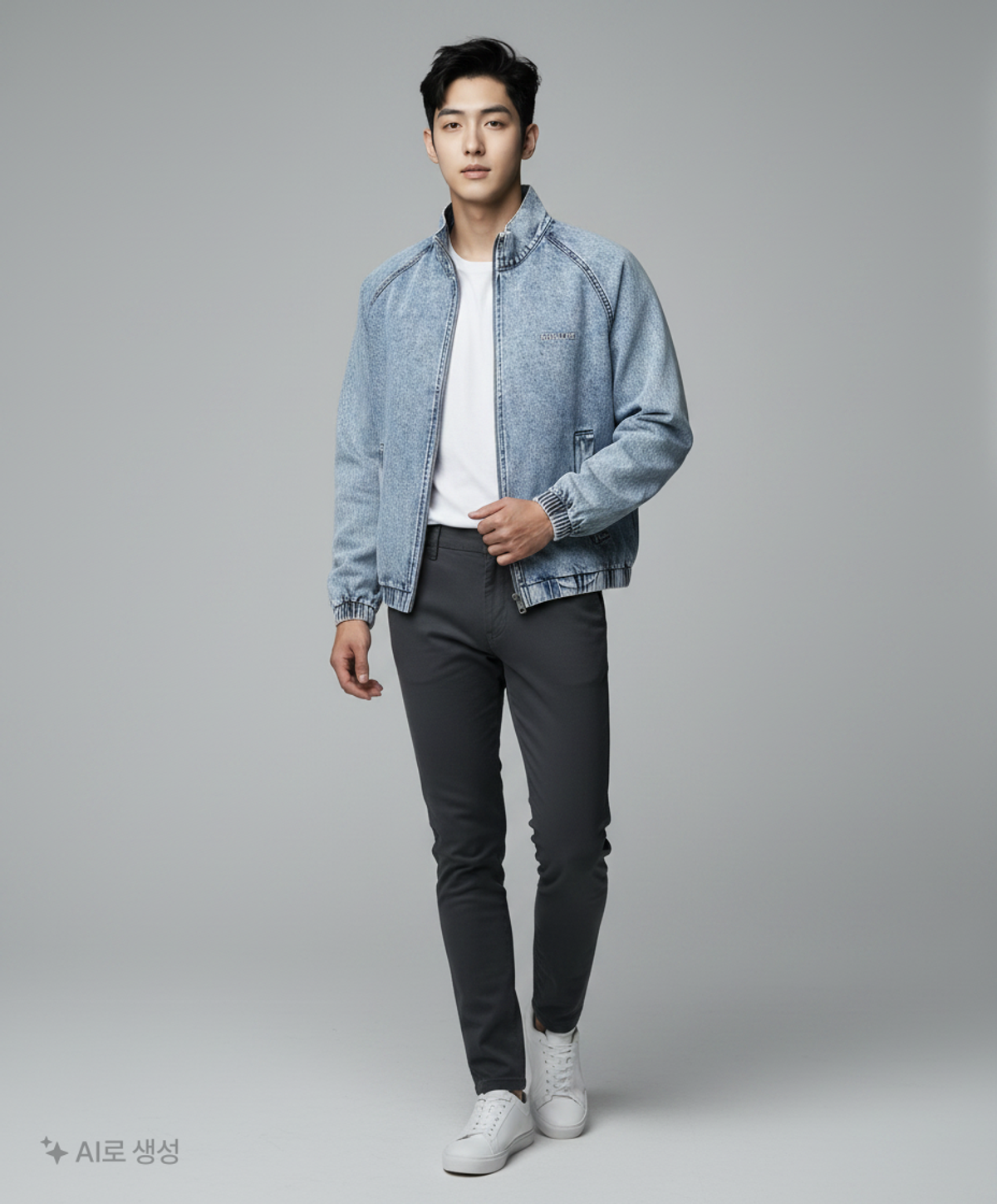 로얄라이프(ROYALLIFE) 데님/트러커 재킷 M