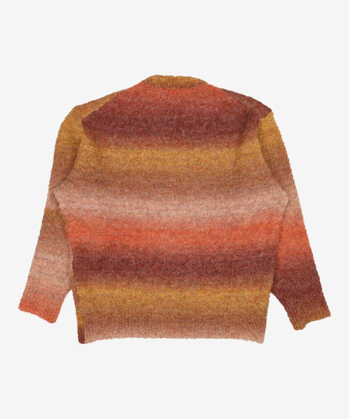 넌블랭크(NONBLANK) 그라데이션 라운드 니트_CRIMSON BROWN XL