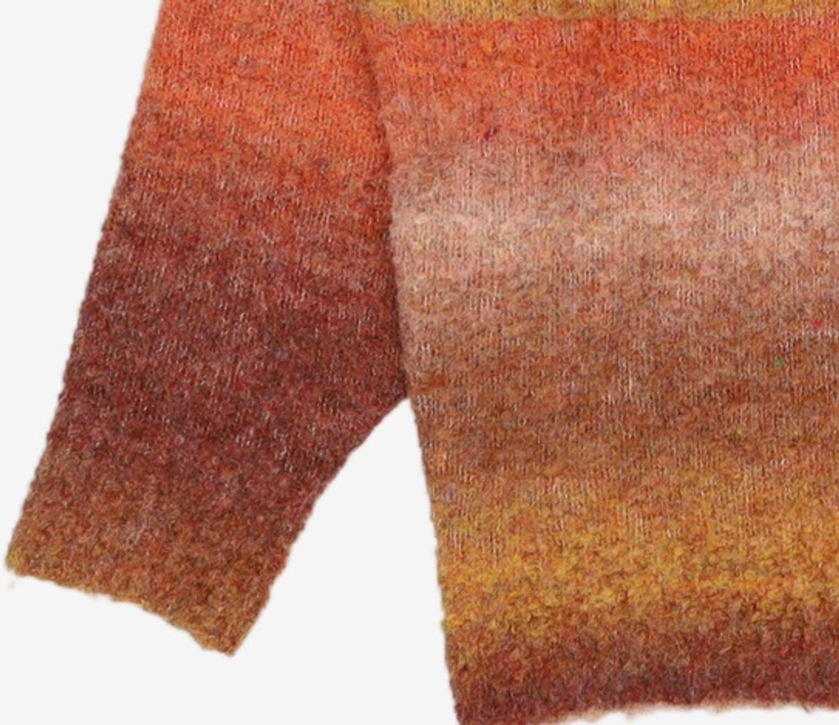 넌블랭크(NONBLANK) 그라데이션 라운드 니트_CRIMSON BROWN XL