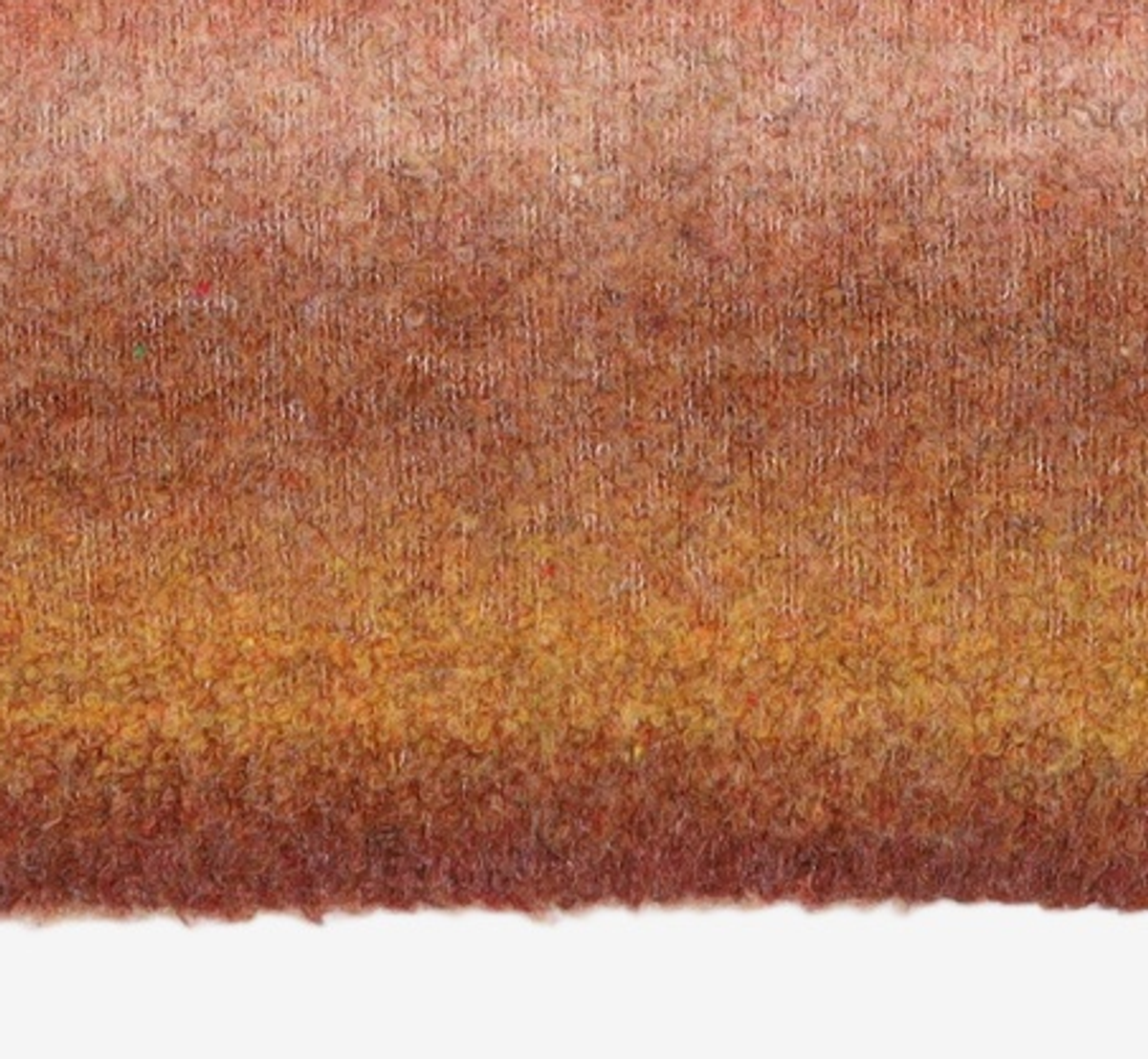 넌블랭크(NONBLANK) 그라데이션 라운드 니트_CRIMSON BROWN XL