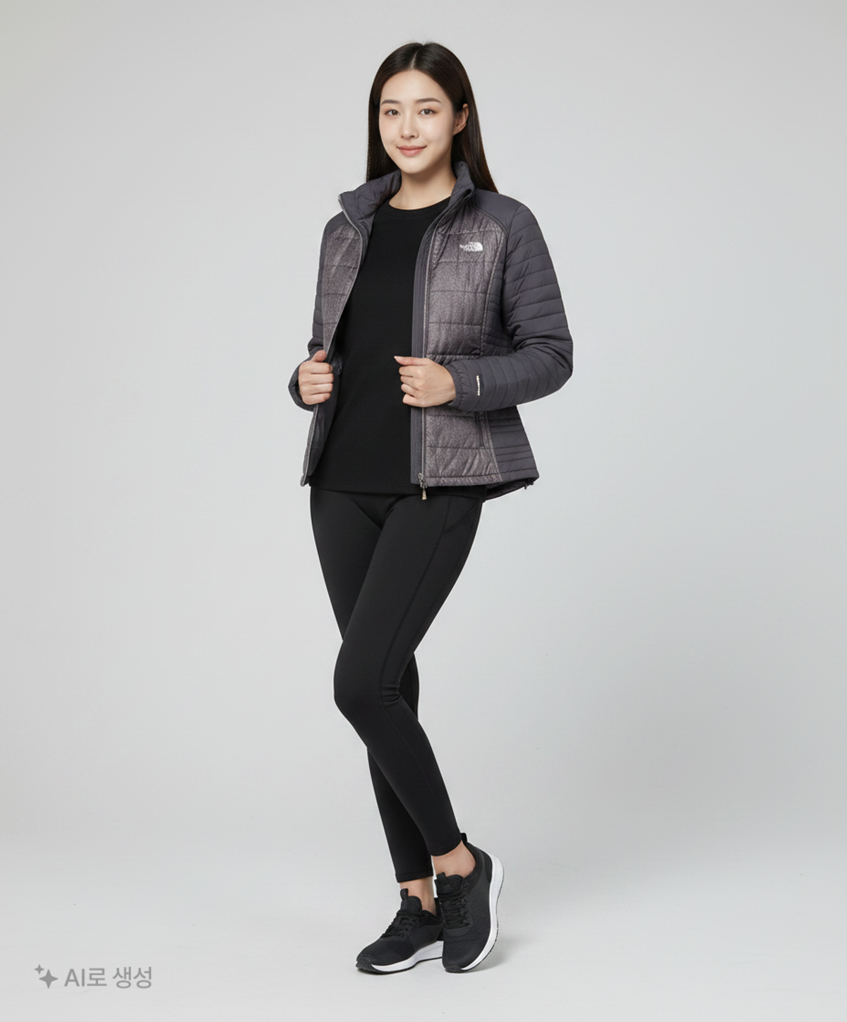 노스페이스(THE NORTH FACE) 숏 패딩/숏 헤비 아우터 L