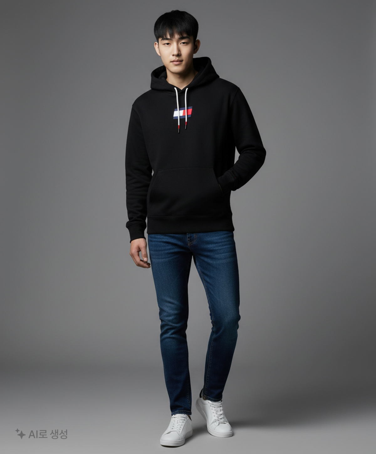 타미힐피거(TOMMY HILFIGER) 후드 티셔츠 M