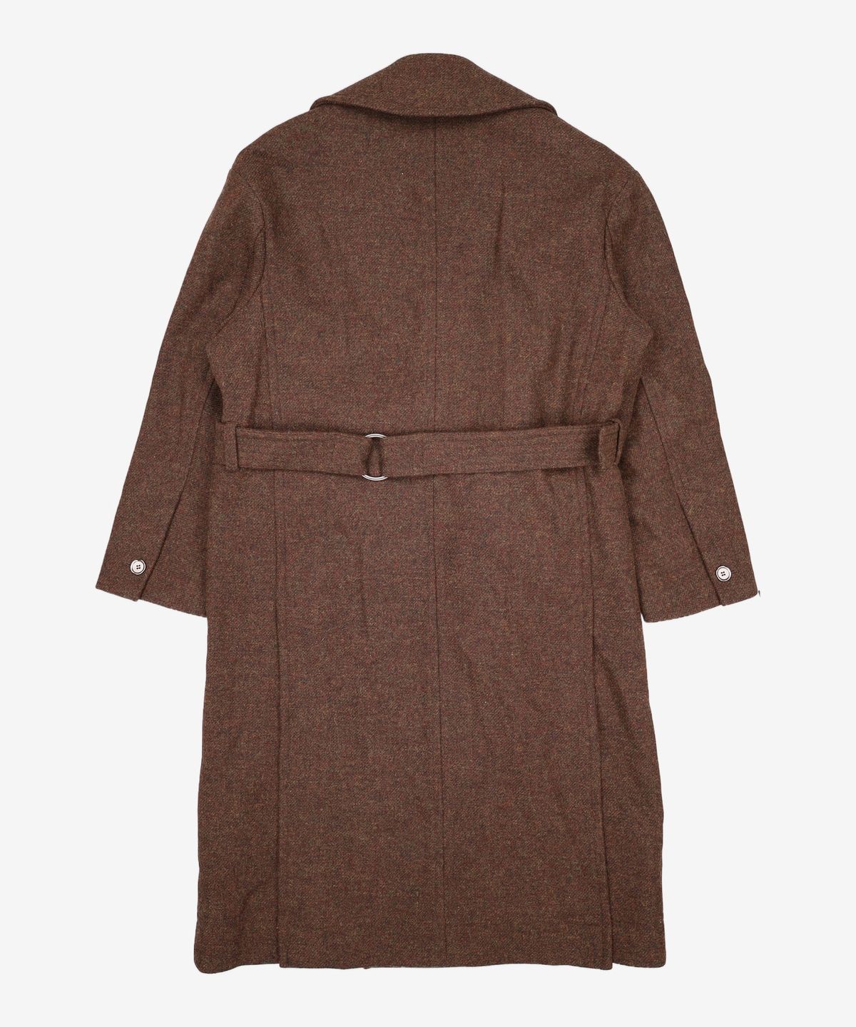 메종미네드(MAISON MINED) BLEND BROWN HALF DOUBLE COAT S