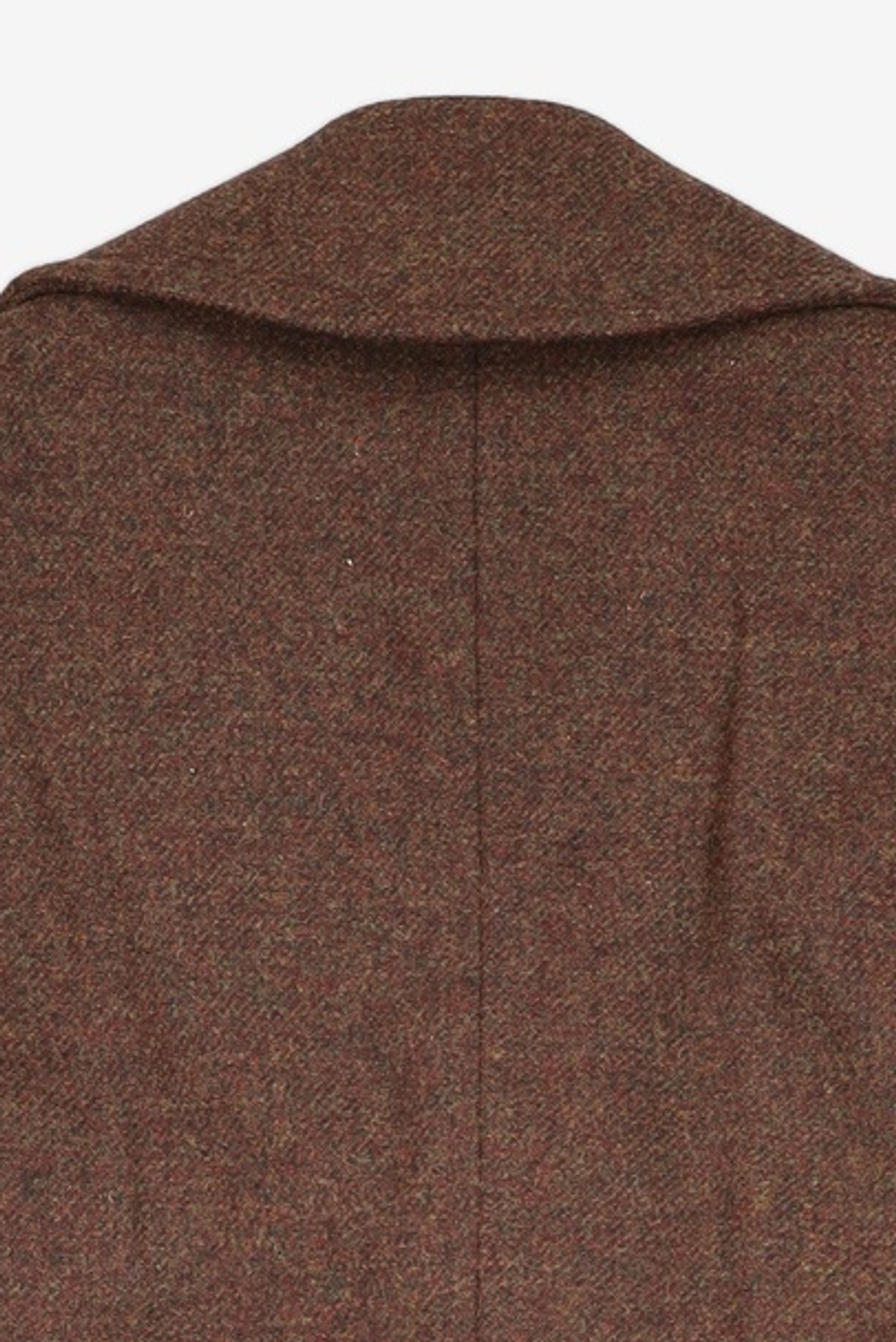 메종미네드(MAISON MINED) BLEND BROWN HALF DOUBLE COAT S