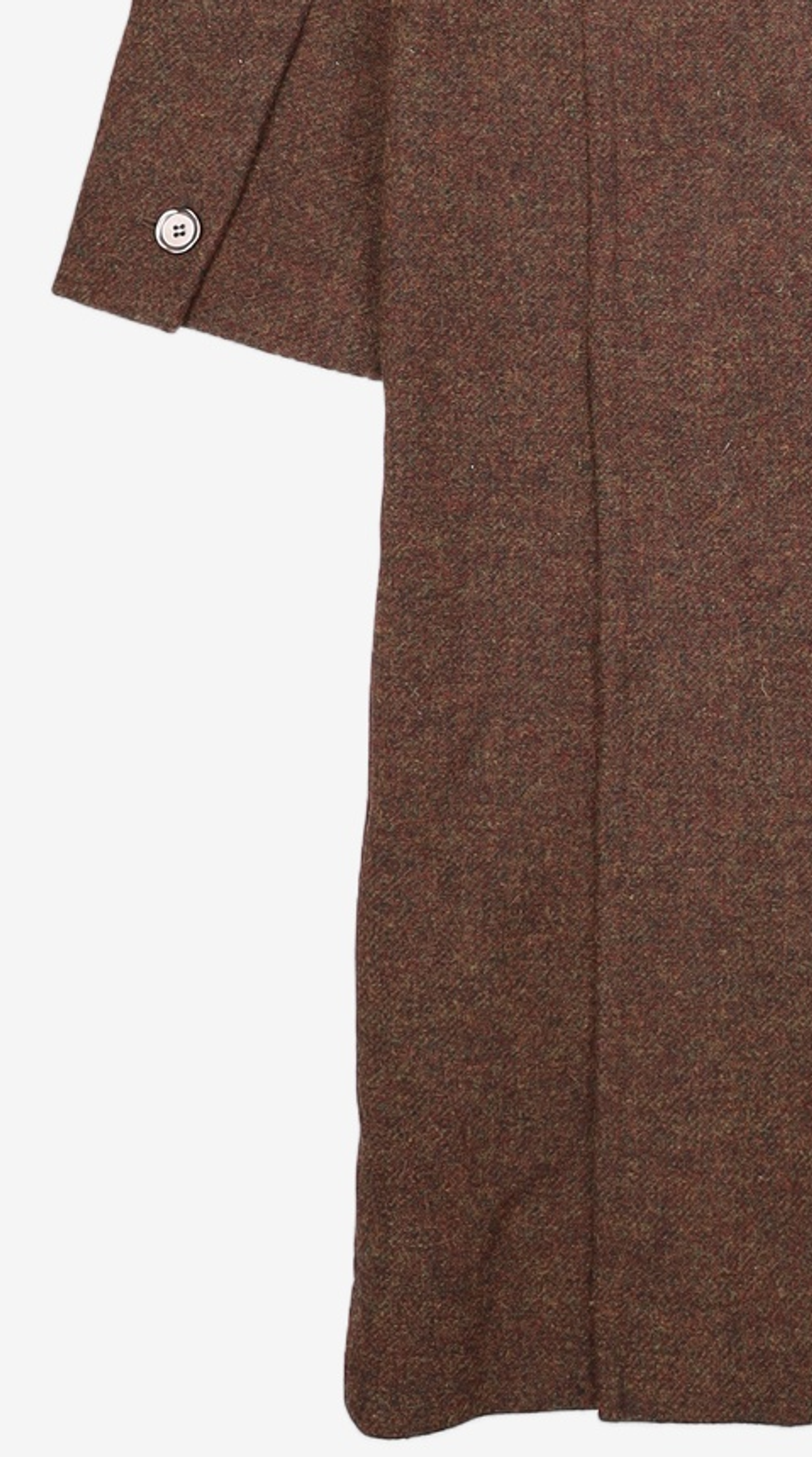 메종미네드(MAISON MINED) BLEND BROWN HALF DOUBLE COAT S