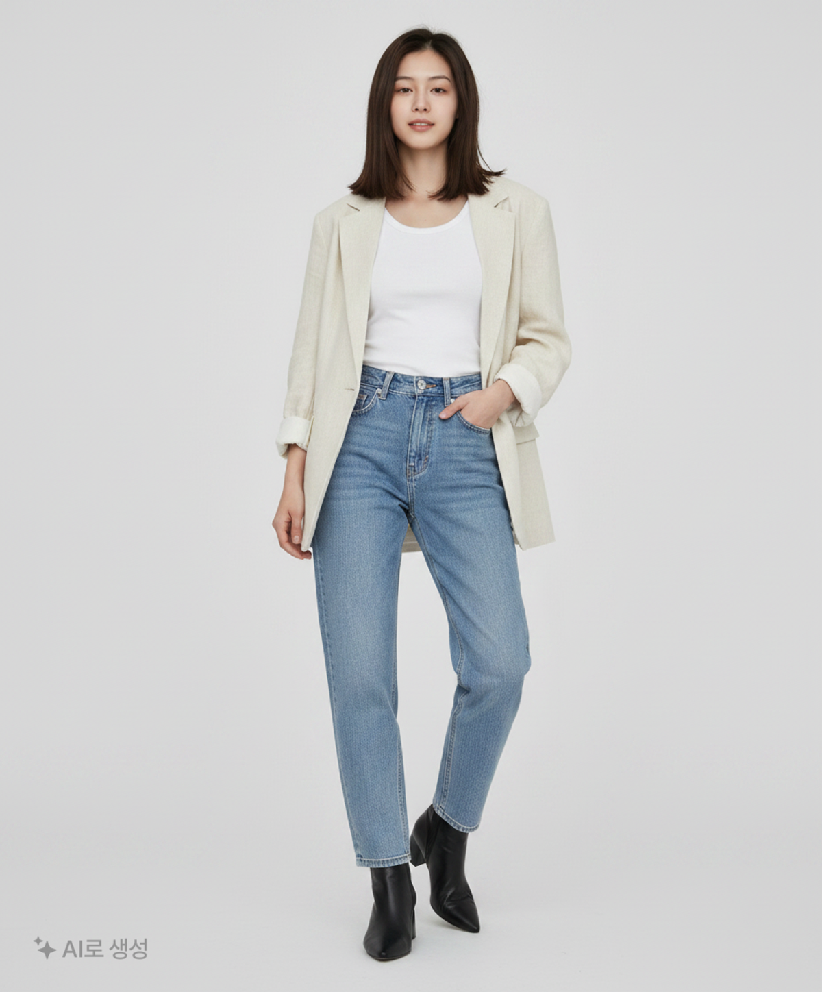 모디파이드(MODIFIED) 청/데님 팬츠 28