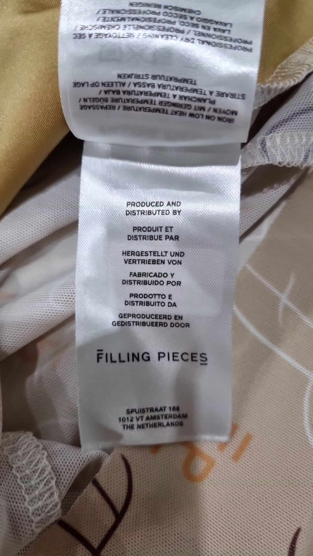 필링 피스(FILLING PIECES) 긴소매 티셔츠 XS