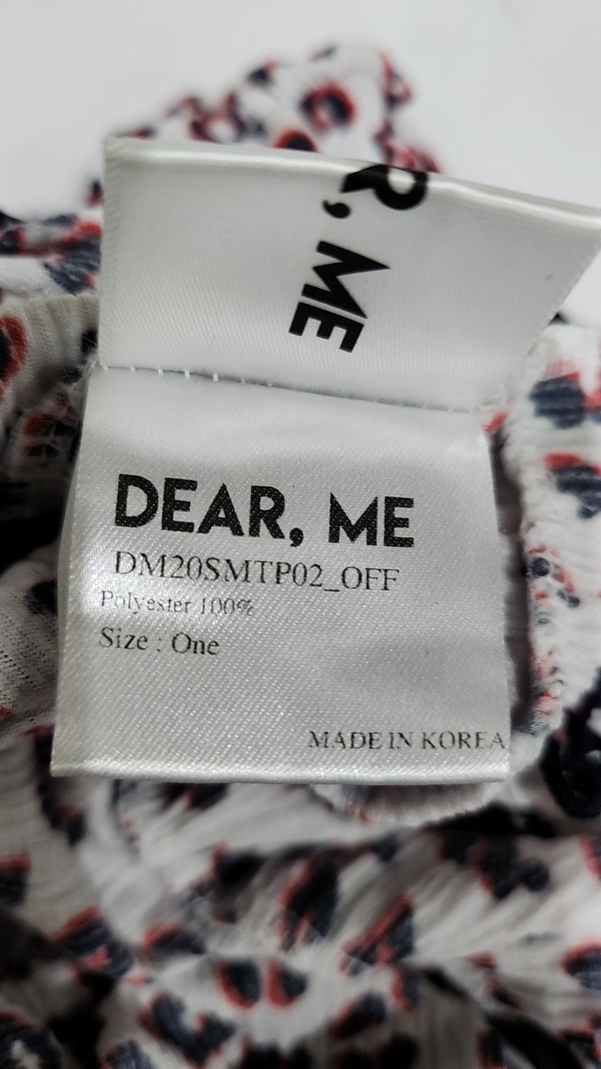 디어미(DEAR,ME) 블라우스 FREE