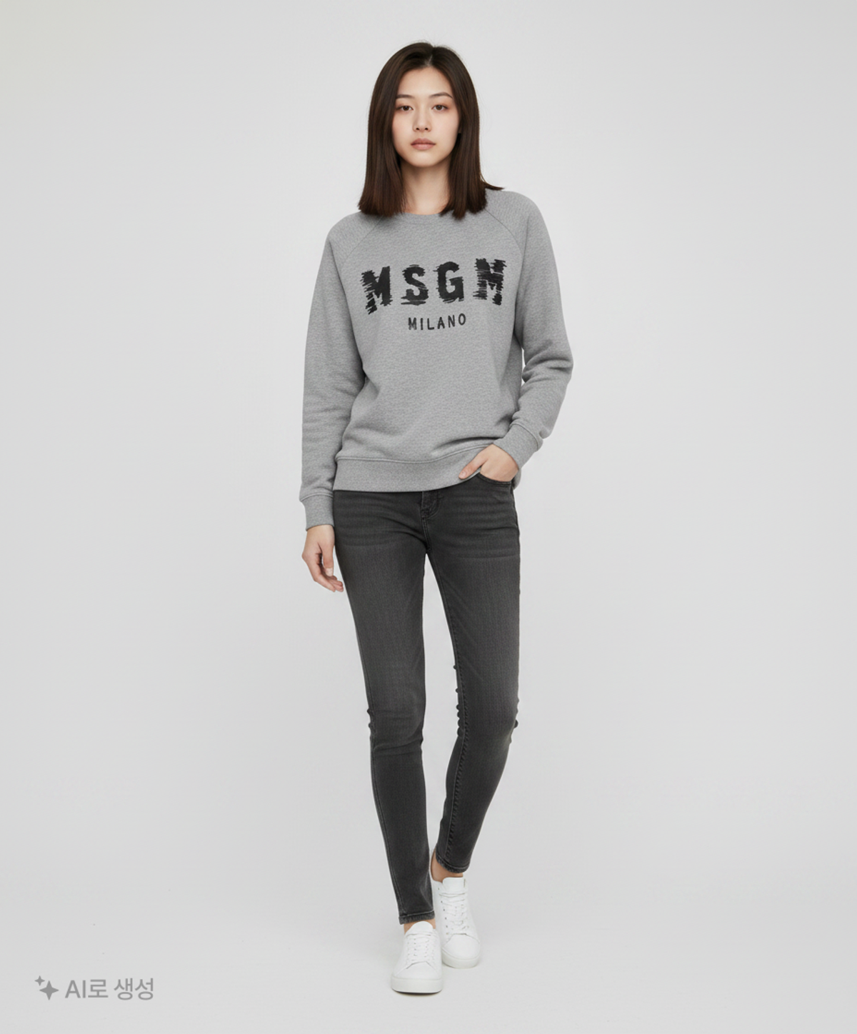 엠에스지엠(MSGM) 맨투맨/스웨트셔츠 M