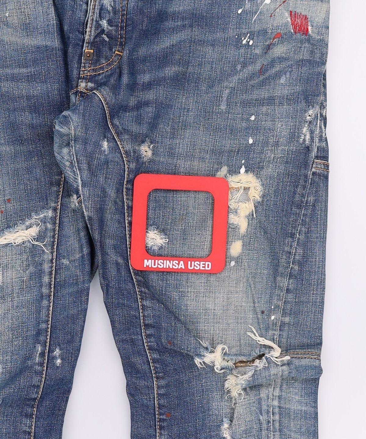 디스퀘어드2(DSQUARED2) 청/데님 팬츠 54