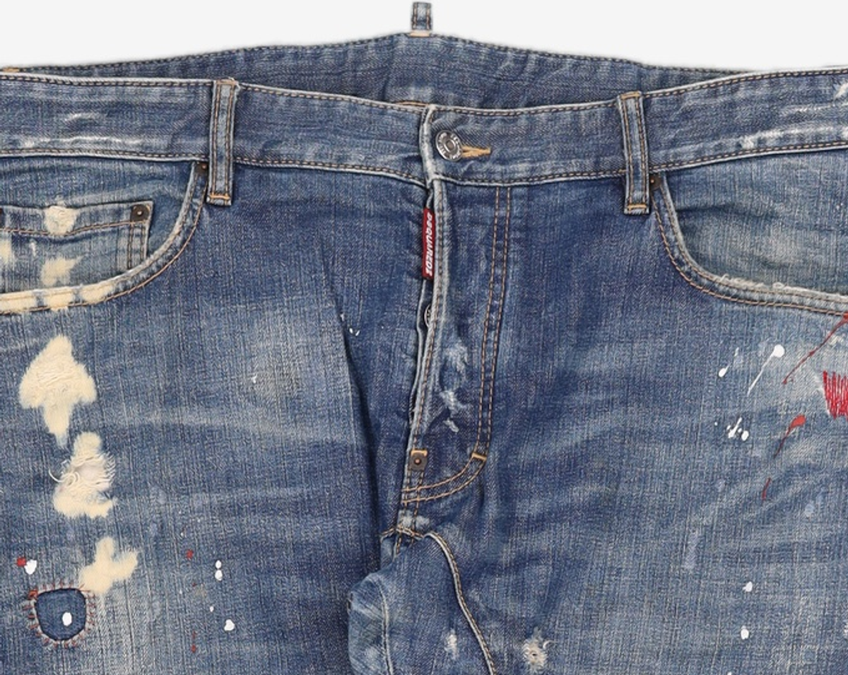 디스퀘어드2(DSQUARED2) 청/데님 팬츠 54