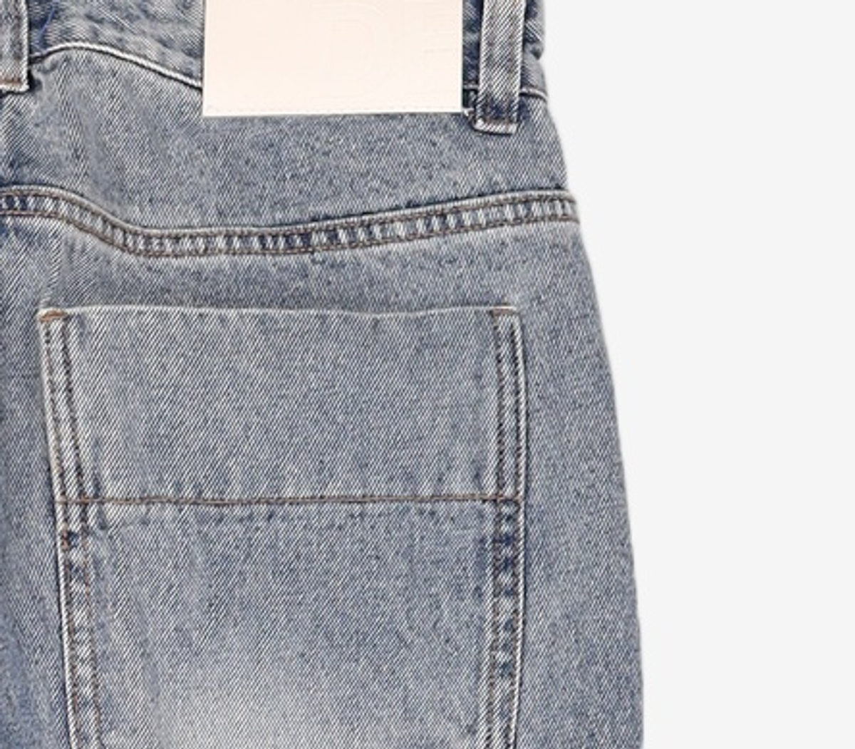 데케트(DECET) Mid Rise Wide Jeans DCPT027BlueCenter 30