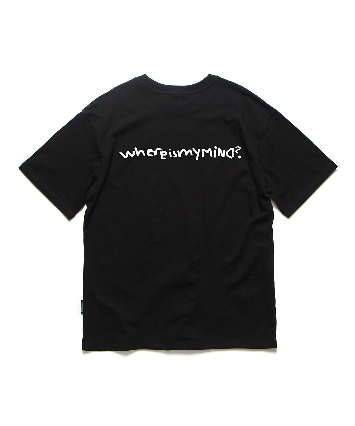앱놀머씽(ABNORMALTHING) WMM 오버핏 티셔츠 블랙 (WMM T-SHIRT BLACK)