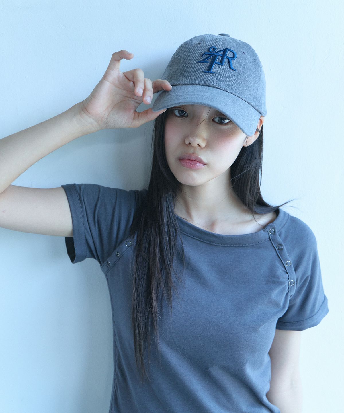 오아트(OART) Signature Typo Cap [LIGHT GRAY]