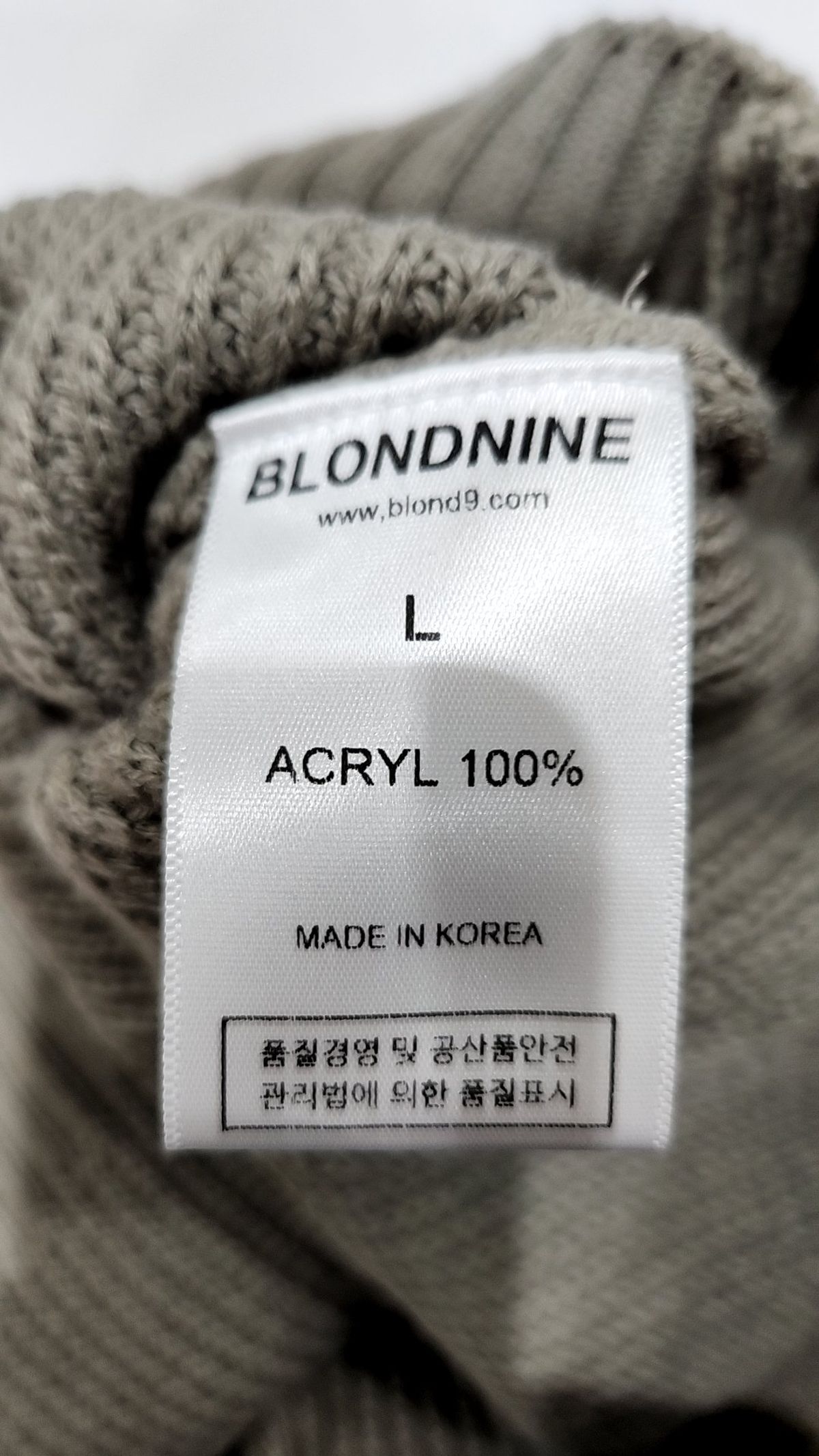 블론드나인(BLOND9) 니트/스웨터 L