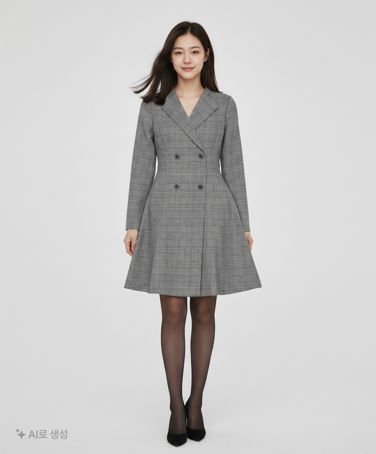 라인(LINE) 미디 원피스 55