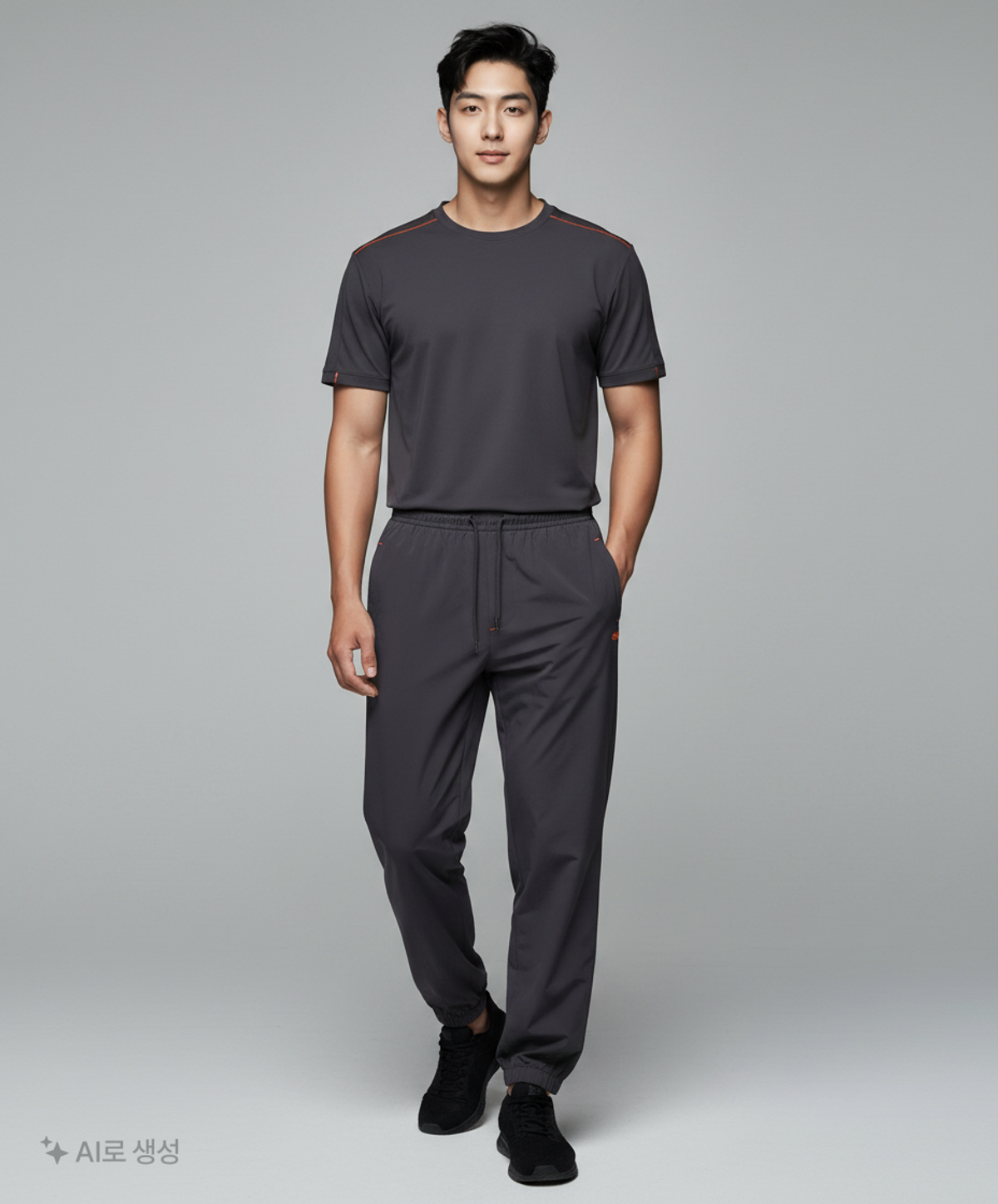 언코티드247(UNCOATED 247) 조거 팬츠 L