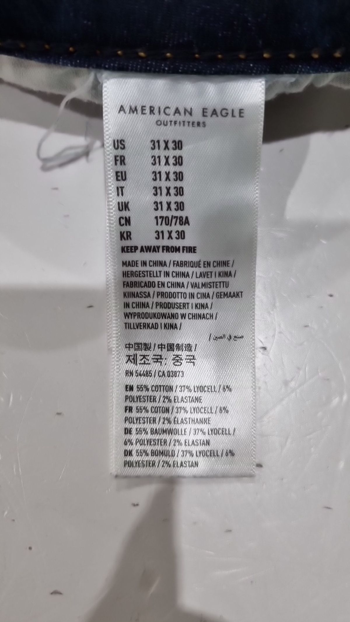 아메리칸이글(AMERICANEAGLE) 청/데님 팬츠 31