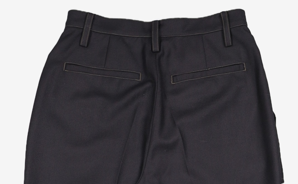 앤더슨벨(ADSB ANDERSSON BELL) CROSSOVER WRAP TAILORED TROUSER apa862w(BLACK) 36