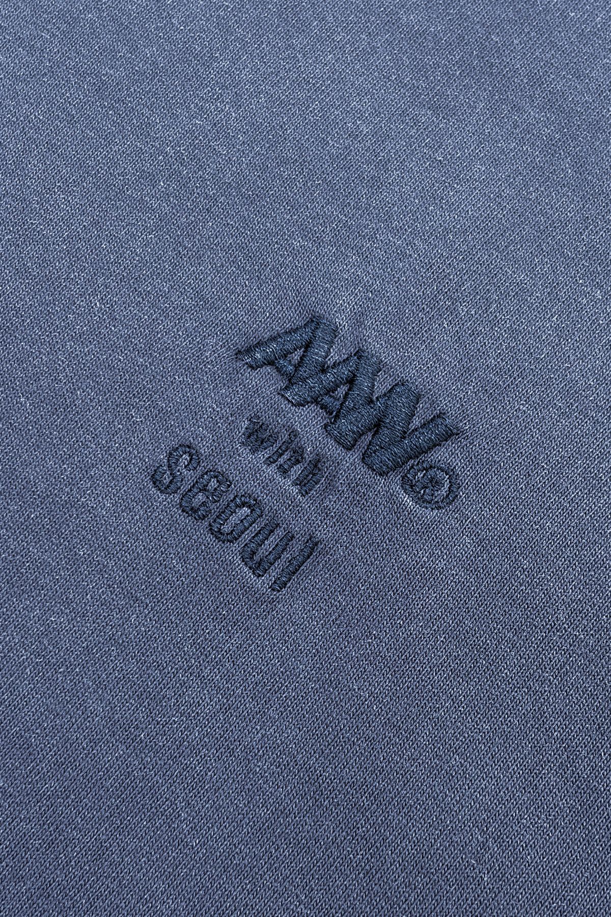 올어바웃뉴(ALL ABOUT NEW) 상단 썬블리치 서울 반팔 티셔츠 네이비 ANA2TM15ANA
