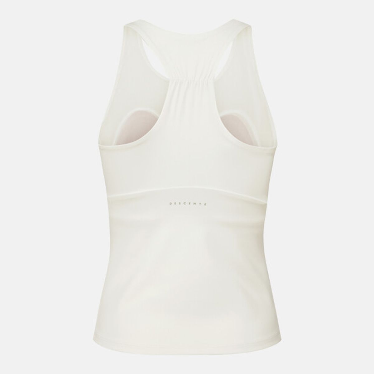 데상트(DESCENTE) 여성 BREEZESKIN 롱 브라탑 아이보리 SR322PBR73