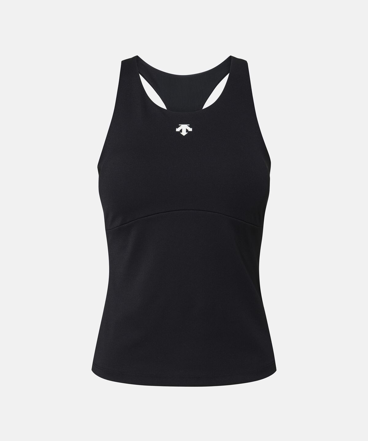 데상트(DESCENTE) 여성 BREEZESKIN 롱 브라탑 블랙 SR322PBR73