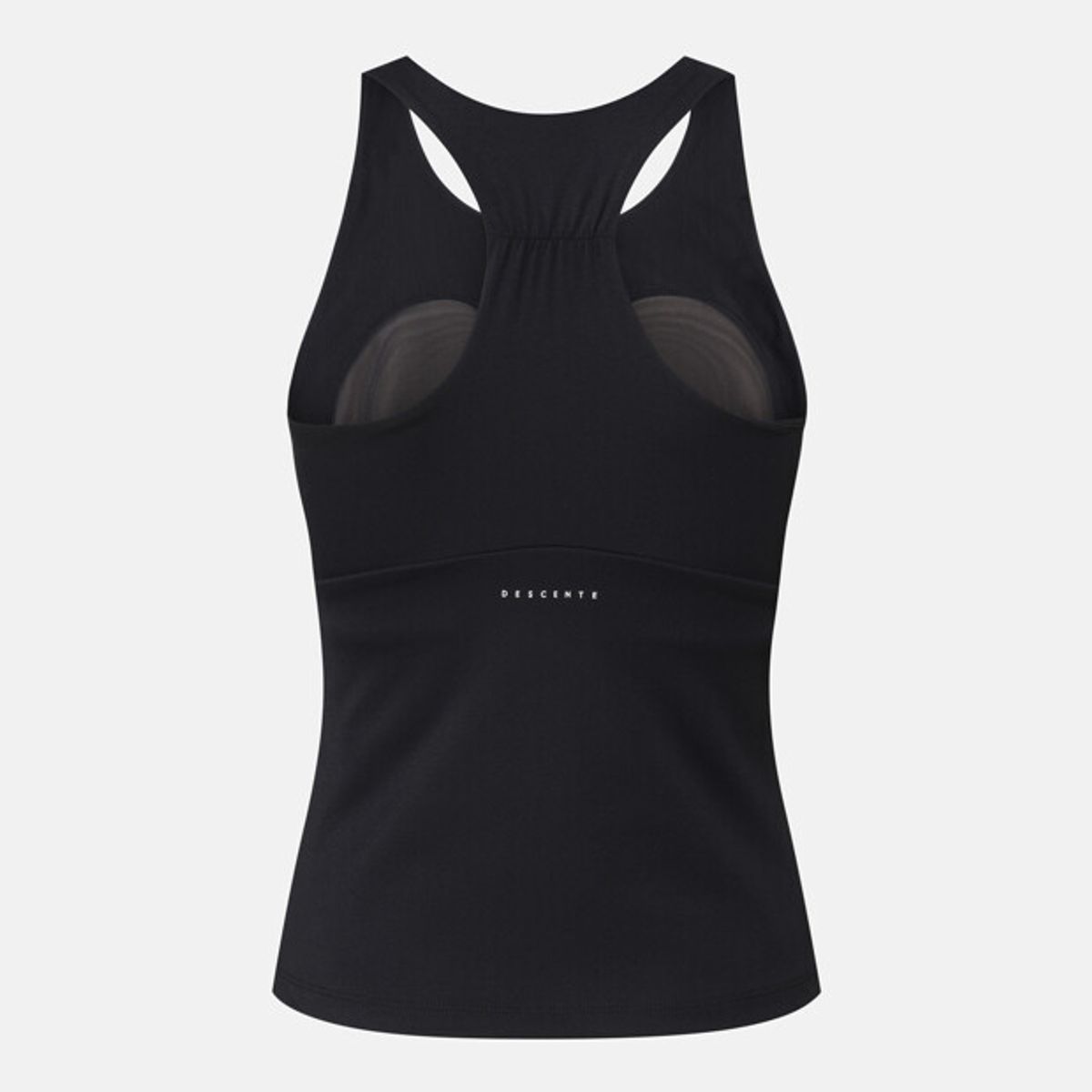데상트(DESCENTE) 여성 BREEZESKIN 롱 브라탑 블랙 SR322PBR73