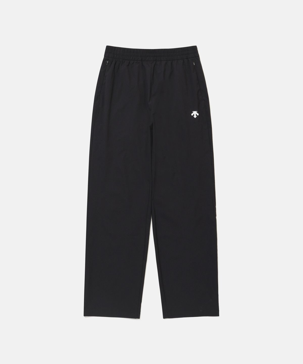 데상트(DESCENTE) 우븐 스트레이트핏 팬츠 블랙 SR323UPT71