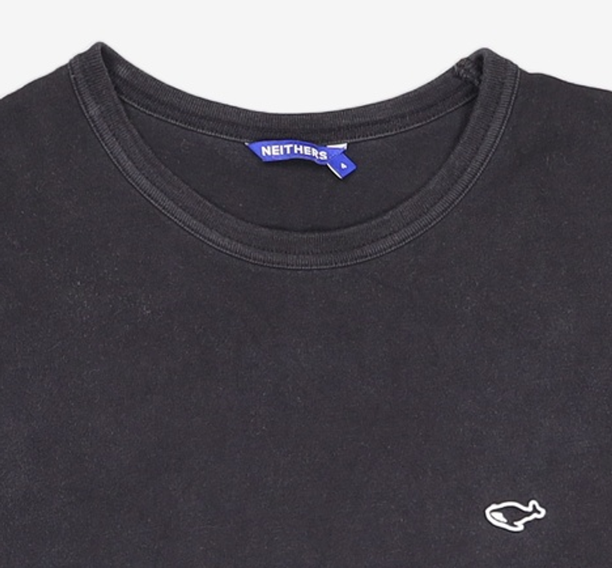 네이더스(NEITHERS) BASIC S/S T-SHIRT (BLACK) 4