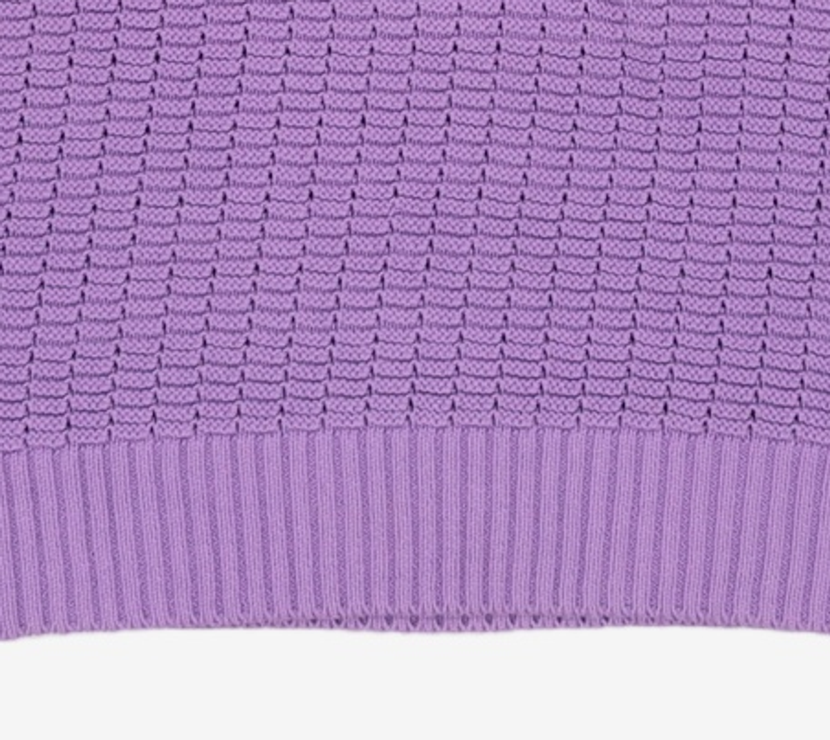 마틴플랜(MARTIN PLAN) Lilac Half Knit Shirts - PURPLE S