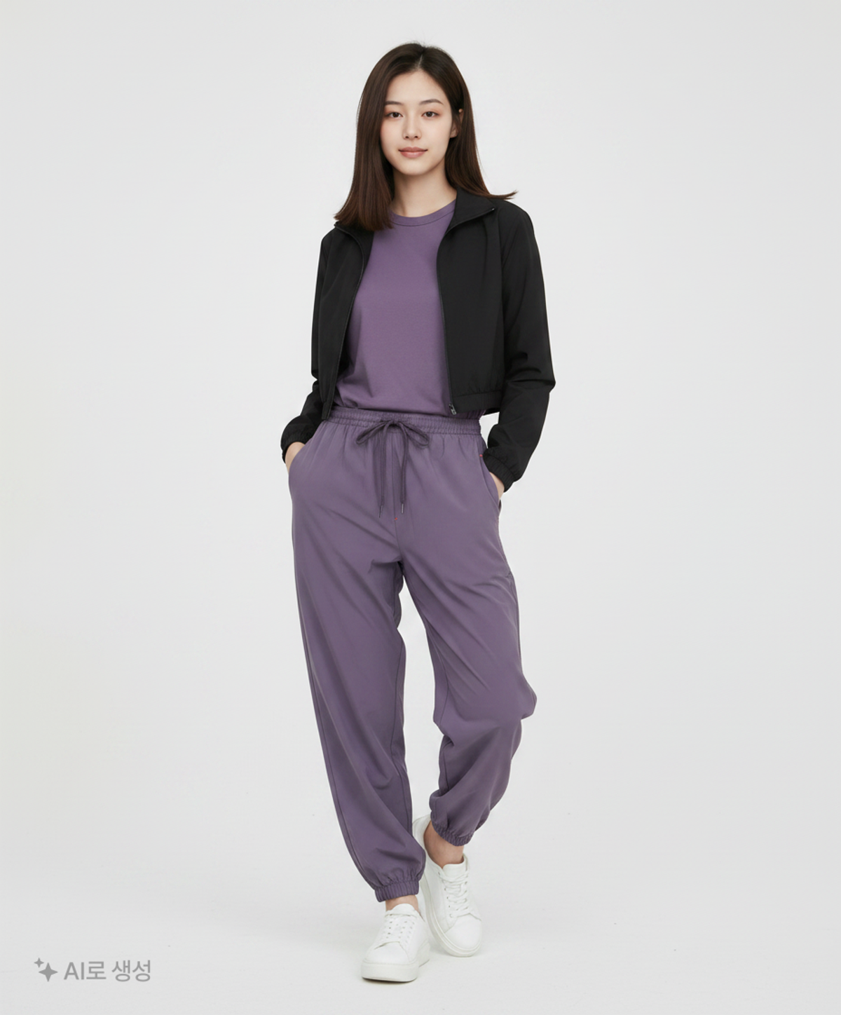 언코티드247(UNCOATED 247) 조거 팬츠 L